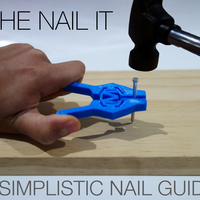 Small The Nail It - A simplistic nail guide for anyone. 3D Printing 100064