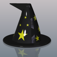 Small Witches Hat 3D Printing 100328
