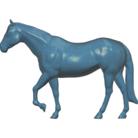 Small Walking Horse 3D Printing 100623
