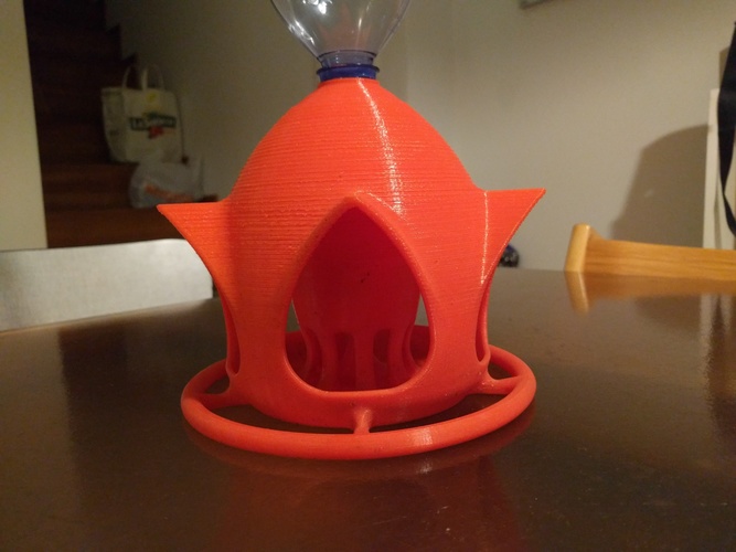 Bird feeder for PET Bottle, Bird House 2.0 3D Print 100654 Bird feeder for PET Bottle, Bird House 2.0 3D Print 100654