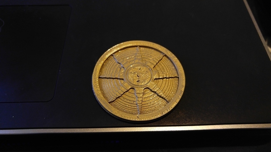 Dark Souls Sunlight Medal 3D Print 100702