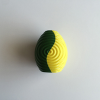 Small Ripple Vase (Dual Extrusion / 2 Color) 3D Printing 100854