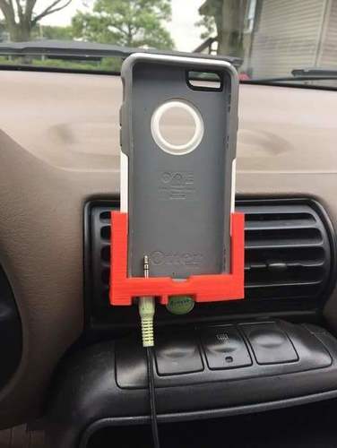 IPhone 6 car mount with Otter Box case 3D Print 100942