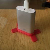 Small XiaoMi 10000mAh Power Bank Upright Stand 3D Printing 101245