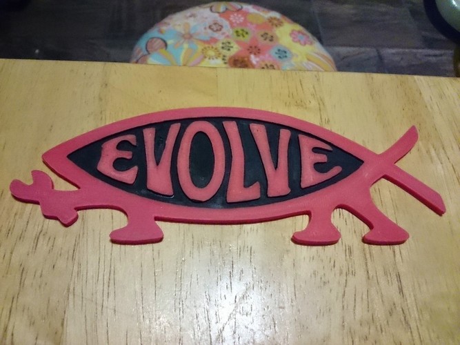 Makers Evolve Decal  3D Print 101298