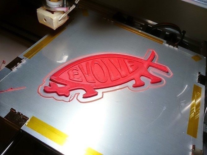 Makers Evolve Decal  3D Print 101299