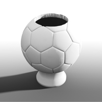 Small Soccer ball storage 3D Printing 101345