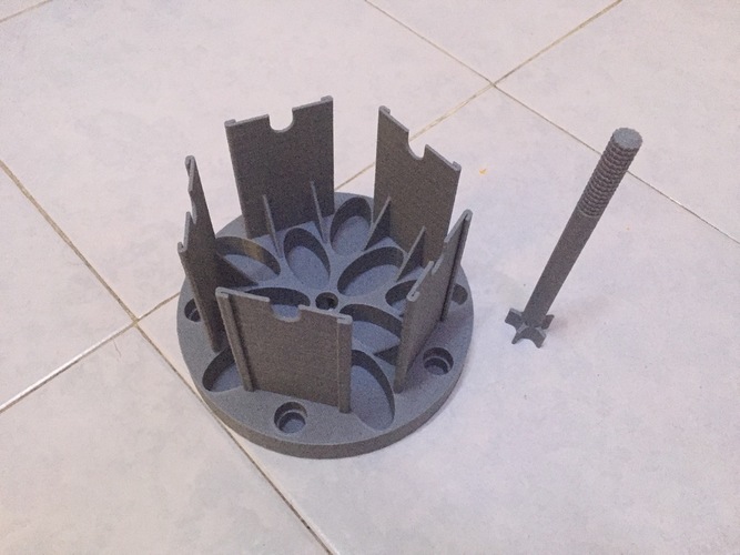 Test Kit Holder (Aquaponics/Aquarium etc) 3D Print 101368