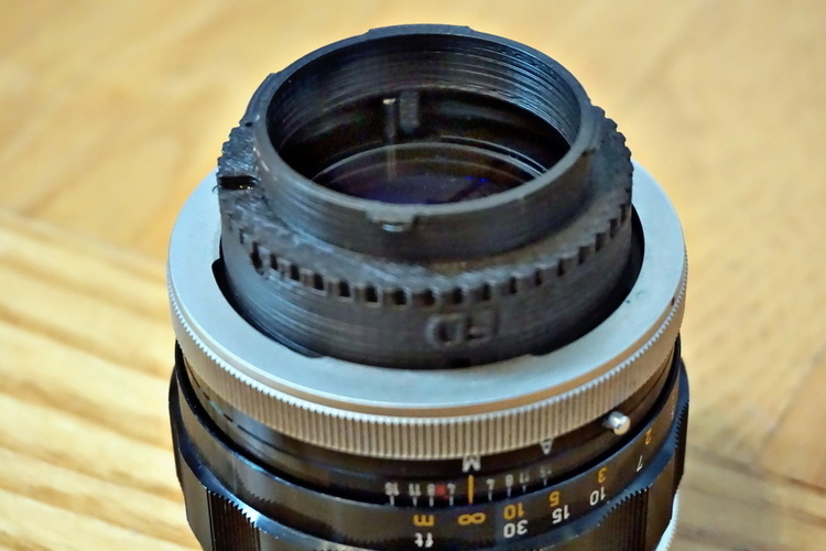 Canon FL/FD/FDn Lens To Leica M Body (Techart Pro LM-EA7) Adapte 3D Print 101485