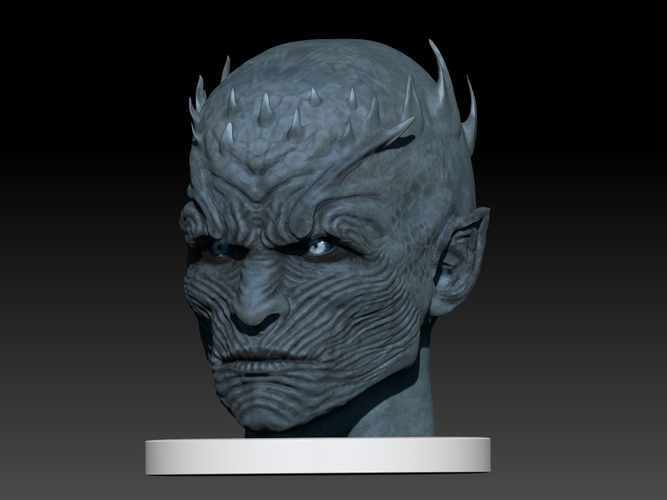 Night King Head (Game of Thrones) 3D Print 101633