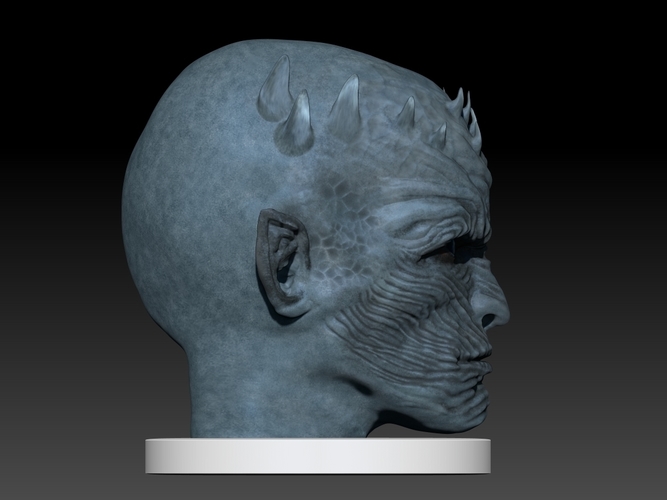 Night King Head (Game of Thrones) 3D Print 101635