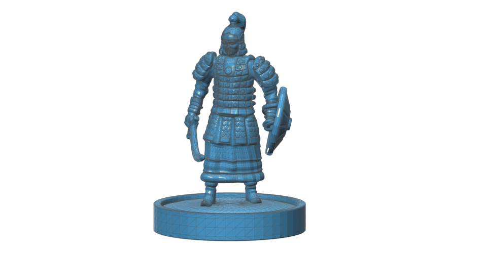 Mongolian Warrior 3D Print 101971
