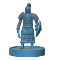 Small Mongolian Warrior 3D Printing 101971