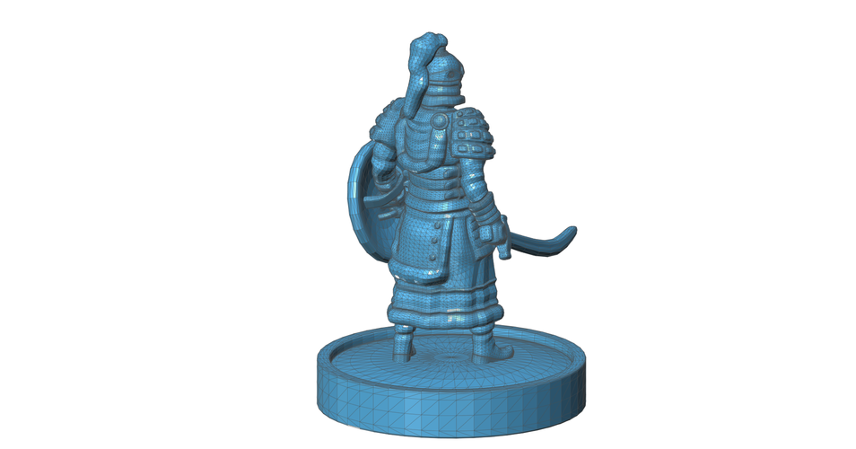 Mongolian Warrior 3D Print 101974
