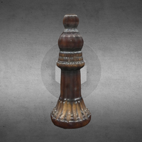 Small Chesspiece - bishop 3D Printing 102077