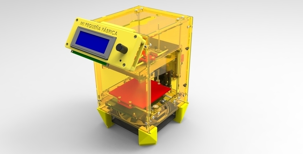 LCD Kit for Fabrikator Mini (Tinyboy) 3D Print 102515