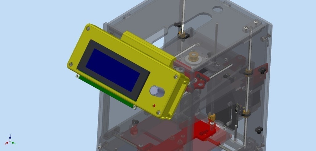 LCD Kit for Fabrikator Mini (Tinyboy) 3D Print 102518