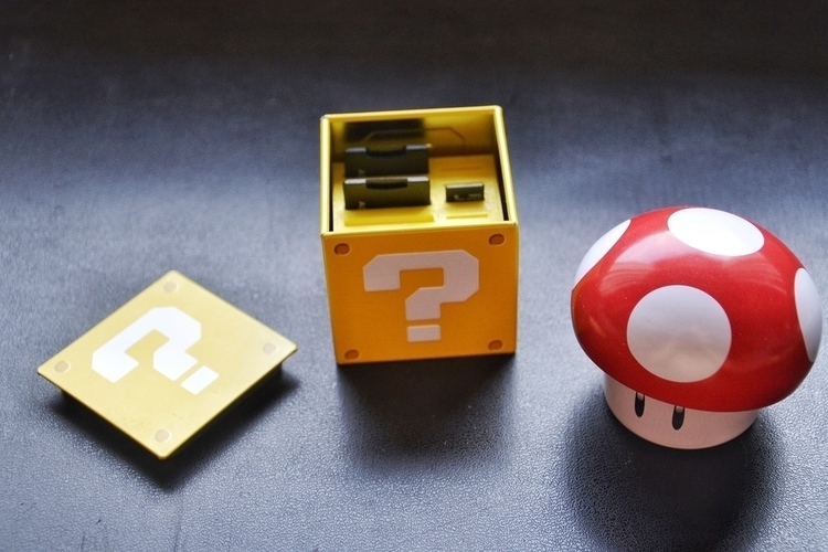 Nintendo SD card-micro cards holder 3D Print 102616
