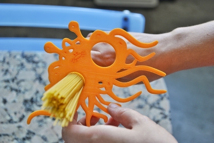 Fliying Spaghetti Monster Portion Measurer 3D Print 102628