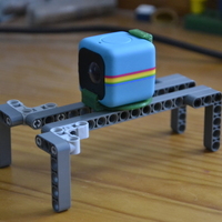 Small Polaroid cube lego technic adapter 3D Printing 102642