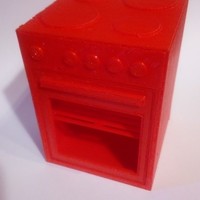Small Toy oven 3D Printing 102720