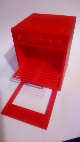 Toy oven 3D Print 102721