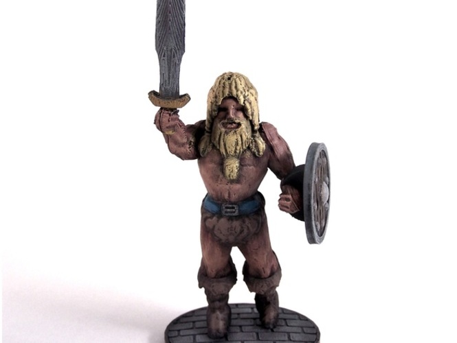 Volgarr the Viking 3D Print 1028
