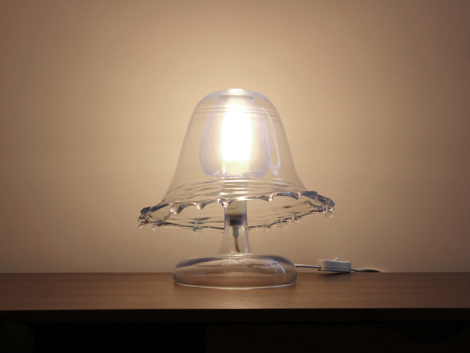 Splash Lamp - Beautifully Captures a Moment of Liquid Art 3D Print 102895