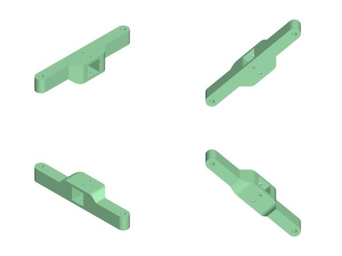 Vaterra Ascender Trailer Hitch 3D Print 102970 Vaterra Ascender Trailer Hitch 3D Print 102970