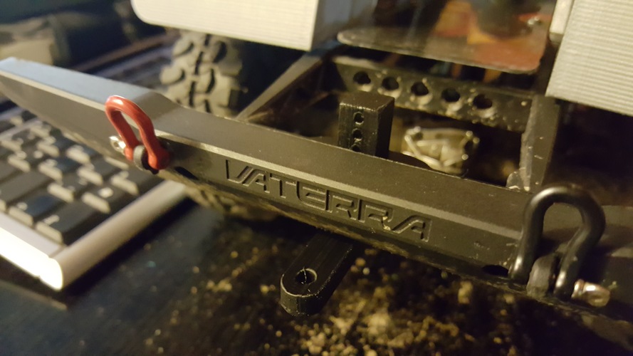 Vaterra Ascender Trailer Hitch 3D Print 102997 Vaterra Ascender Trailer Hitch 3D Print 102997