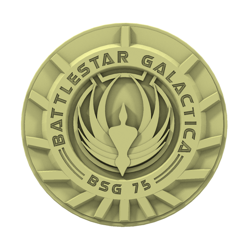 Battlestar Galactica Badge 3D Print 103009