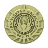 Small Battlestar Galactica Badge 3D Printing 103009