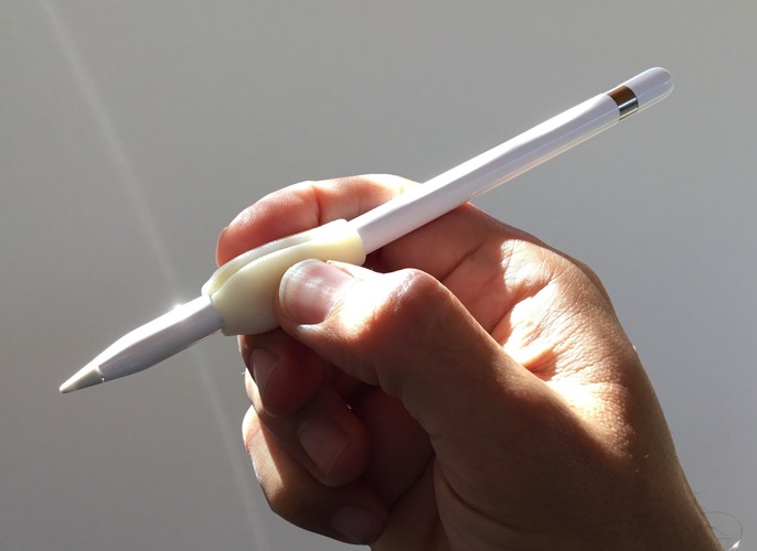 iGRIP - Apple Pencil tripod Grip 3D Print 103136