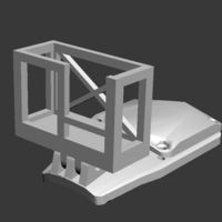 Small GoPro Headmount for headgear 3D Printing 103192