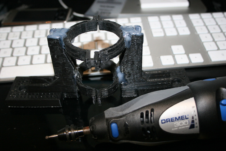 Dremel attachment, Fully makerbottable 3D Print 103336