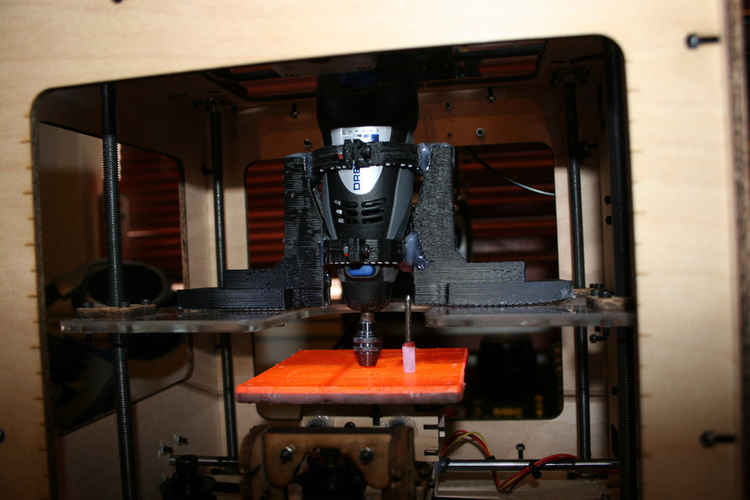 Dremel attachment, Fully makerbottable 3D Print 103343