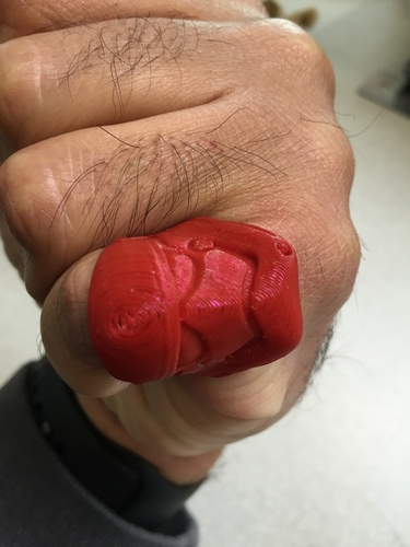 First Order Stormtrooper Ring 3D Print 103432