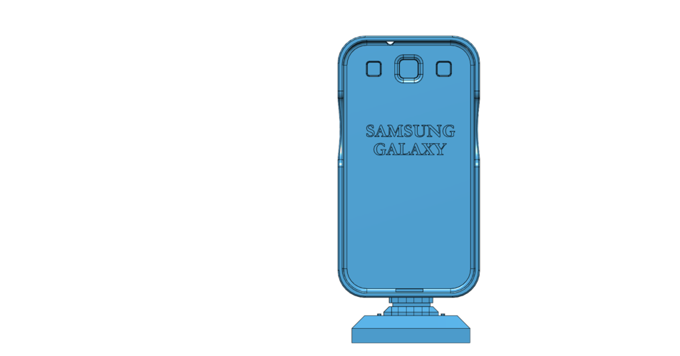 SAMSUNG GALAXY S3, PHONE DOC  3D Print 103524