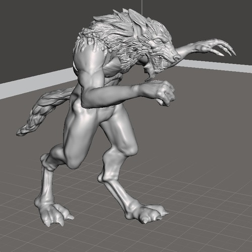 Escaped Werewolf 3D Print 103540