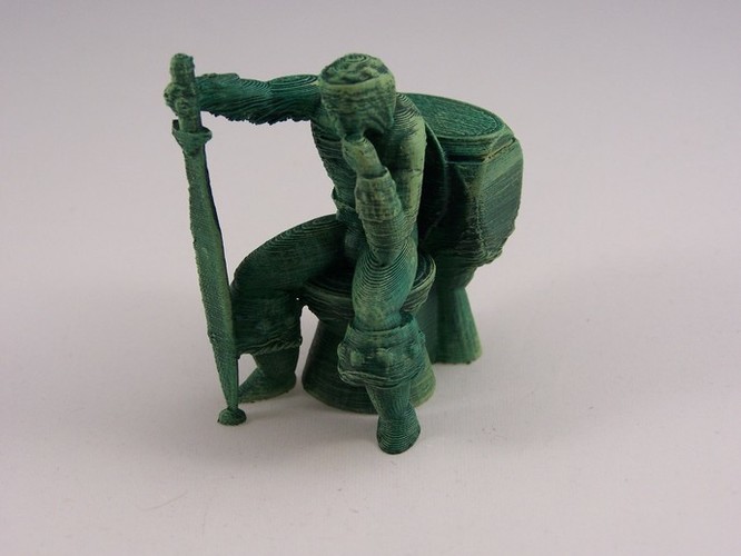 Wardar, Lord of the Porcelain Throne 3D Print 1037