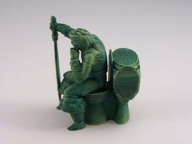 Wardar, Lord of the Porcelain Throne 3D Print 1042
