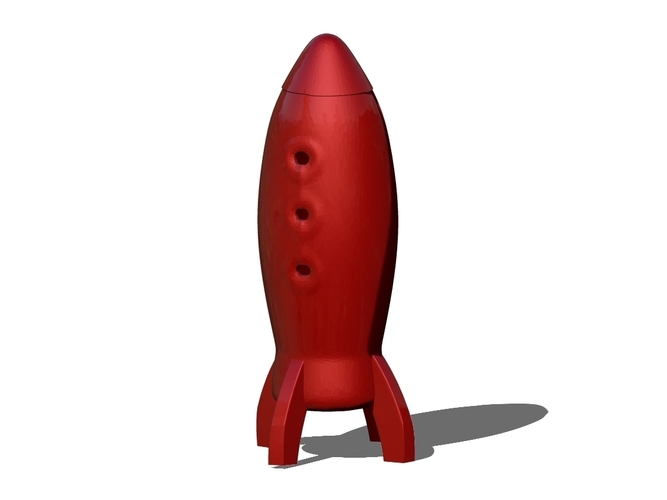 Spaceship Lamp 3D Print 104282