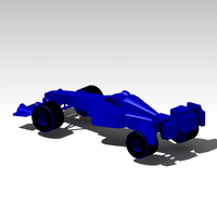 Small f1 car 3D Printing 104319