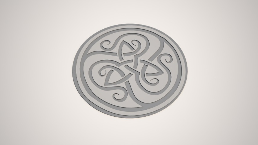 Celtic knot easy print 3D Print 104396