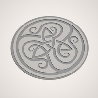 Small Celtic knot easy print 3D Printing 104396