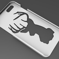 Small iPhone 6 Basic Case deer 3D Printing 104401