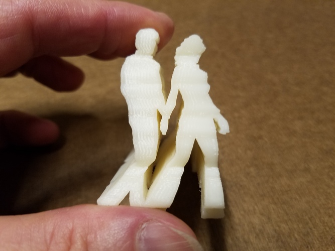 Intersecting Silhouettes 3D Print 104816