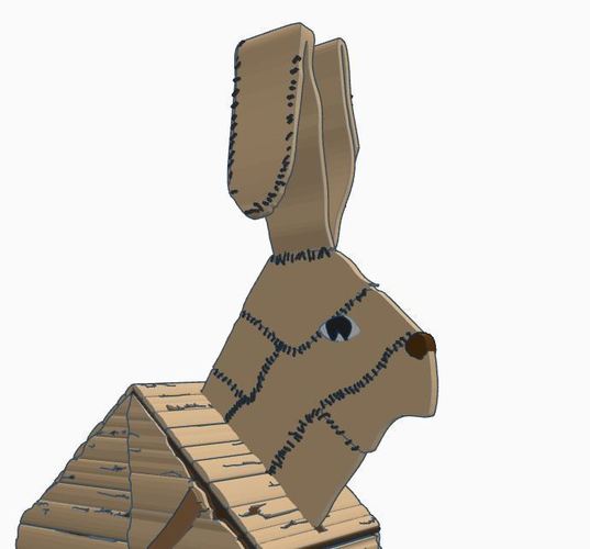 The Trojan Rabbit 3D Print 105013