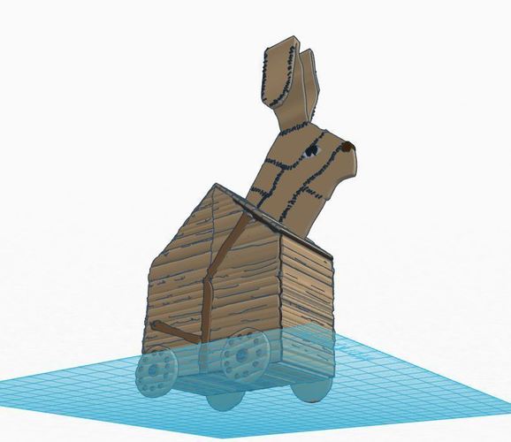 The Trojan Rabbit 3D Print 105017