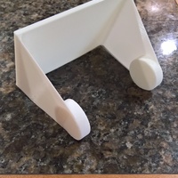Small Simple Toilet Paper Holder 3D Printing 105137
